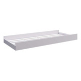 Cama Infantil Auxiliar Com Rodizios Bb692 Branco - Completa