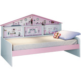 Cama Infantil Casa De Boneca Diversão Rosa Pura Magia