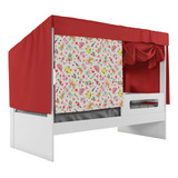 Cama Infantil Circus Tenda Diversão Com Barraca Pura Magia