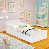 Cama Infantil Montessoriana Sonho Com Colchão D20 - Branca Cor Branco