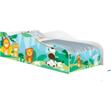 Cama Infantil Safari Baby Brink C/ Colchão, Mini Cama