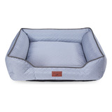 Cama Pet Cachorro/gato 100% Impermeável Confortável 60x60cm Cor Prata