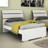 Cama Solteiro Cabeceira Com Detalhes Premium Tcil Jcwt