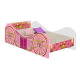Cama Solteiro Carruagem Coroa Com Colchão
