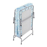 Cama Solteiro Dobravel Campanha Camping Portatil E Colchão
