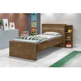 Cama Solteiro Jade Com Baú 2 Gavetas Infantil J&a Moveis Jeq