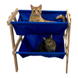 Cama Suspensa Gatos Exploração Vertical Conforto