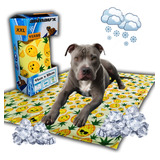 Cama Tapete Refrescante Colchonete Pet Grande Cachorro Cão