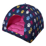 Cama Toca Iglu Pet Huts 55x55x48 Com Almofada E Tapete
