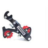 Câmbio Passador Traseiro 6v E 7v Cromado Para Bicicleta Mtb