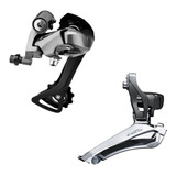 Cambio Traseiro Gs E Dianteiro Shimano R2000 Claris 8v