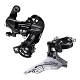Cambio Traseiro Shimano Tourney + Cambio Dianteiro Ty300 