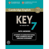 Cambridge English Test 7 - Sb With Answers And Audio Cd, De Cambridge University. Editorial Cambridge University, Edición 7 En Inglês