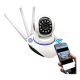 Câmera 3 Antenas Ip Onvif Wifi Wireless Visão Noturna
