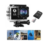 Câmera 4k Ação Sport Mergulho Bike + Cartão Memória 32gb