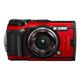  Câmera À Prova D'água Olympus Tough Tg-6, Vermelha (renovad