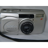Câmera Analógica 35mm  Olympus Infinity Zoom 70 = Mju