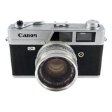 Câmera Analógica Canon Canonet Ql 17 Máquina Fotográfica