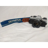 Câmera Analógica Slr Olympus Om-10 Preta/cinza