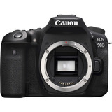 Câmera Canon 90d  4k Wifi 32.5mp - Nfe 2 Anos De Garantia