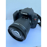 Câmera Canon Eos Rebel T5i Kit 18-55mm Is Pequeno Defeito