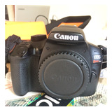 Câmera Canon Eos T6 Dslr 18 Mpx Cmos Full Hd 1080p