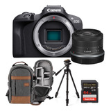 Câmera Canon R100 Mirrorless 4k Lente