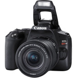 Câmera Canon Sl3 + Lente 18-55mm F/4-5.6 Is Stm + Nf-e *