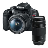 Câmera Canon T7 + Lente 18-55mm
