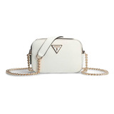 Câmera Crossbody Guess Noelle, Branca