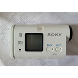 Camera De Ação E Mergulho Sony As100 /visor De Pulso/cases
