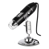 Câmera De Microscópio Digital 1600x 3 Em 1 Usb Tipo-c