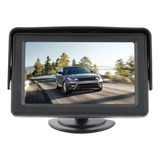 Câmera De Ré Automotiva Infra Vermelho Tela Visor Retrovisor