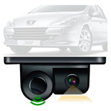 Camera De Ré Com Sensor Estacionamento Embutido Peugeot 307
