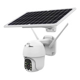 Câmera De Segurança Externa Wifi Prova D'gua Energia Solar