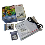 Camera Digital Canon Powershot A60 Completa - Com Defeito