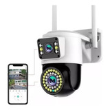 Câmera Duas Lentes Prova D'água Ip App Yoosee Celular Wi-fi