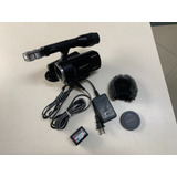 Câmera Filmadora Sony Nex-vg20 Full Hd Microfone Touchscreen
