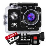 Câmera Filmadora Sport 4k Wifi Prova