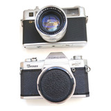 Câmera Fotográfica - Yashica E Topcon ( Decorativas ) -kit