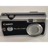 Câmera Fotográfica Canon Powershot A400 Não