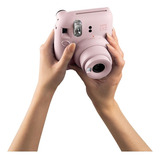 Câmera Fotográfica Instantânea Mini 12 Fujifilm Rosa Gloss