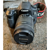 Câmera Fotográfica Profissional Canon Com Pouco Uso