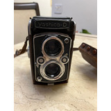 Câmera Fotográfica Yashica-d 80mm Tlr F3.5 Copal - Mxv