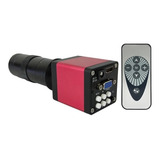 Câmera Full Hd Hdmi Vga Para Microscópio - 14mp + Lente 130x