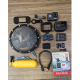 Câmera Gopro Hero7 Black + Dome + Acessórios