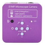 Camera Hdmi 51mp Para Microscópio Trinocular