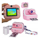 Câmera Infantil Instantânea Filmadora Full Hd Jogos Original