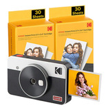 Câmera Instantânea Mini Shot 3 Retrô Kodak Branca