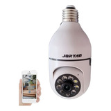 Camera Ip Inteligente Lampada Panoramica Wifi E Espiã